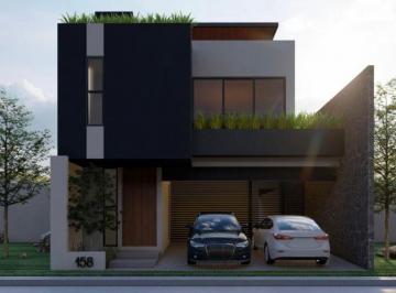 Casa · 184m² · 3 Recámaras · 2 Estacionamientos · Hermosa Casa con Doble Altura y Jardin Amplio