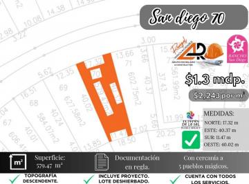 Terreno / Lote , Ixtapan de la Sal · Lote San Diego 70 Mz Xvi Cerca Acceso Incluye Proyecto Rancho San Diego Edomex