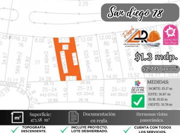 Terreno / Lote , Ixtapan de la Sal · Lote San Diego 78 Mz Xvi Frcc Rancho San Diego Edomex con Bonita Vista