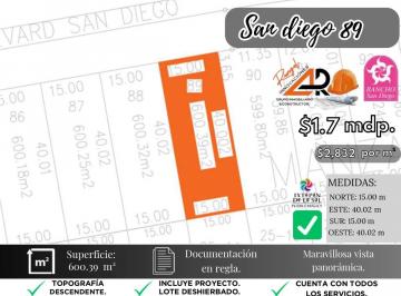 Terreno / Lote , Ixtapan de la Sal · Lote San Diego 89 Mz Xvi Fracc Rancho San Diego con Vistas Panorámicas