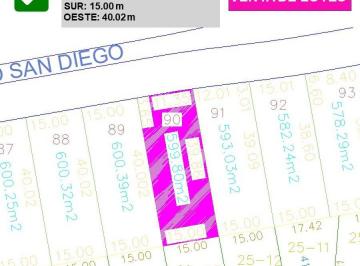 Terreno / Lote , Ixtapan de la Sal · Lote San Diego 90 Mz Xvi Fracc Rancho San Diego Ixtapan de La Sal Edomex