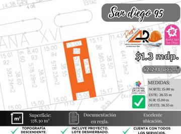 Terreno / Lote , Ixtapan de la Sal · Lote San Diego 95 Mz Xvi Fracc Rancho San Diego Ixtapan de La Sal Edomex