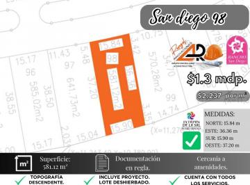 Terreno / Lote , Ixtapan de la Sal · Lote San Diego 98 Mz Xvi Fracc Rancho San Diego Ixtapan Sal Edomex