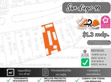 Terreno / Lote , Ixtapan de la Sal · Lote San Diego 99 Mz Xvi Fracc Rancho San Diego Ixtapan Sal Edomex