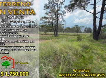 Terreno / Lote , Amealco de Bonfil · Terreno 23500 m² en Venta. en Amealco, Qro.