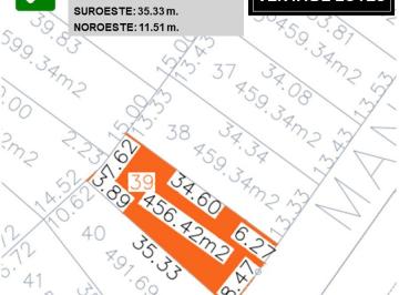 Terreno / Lote , Ixtapan de la Sal · Lote Gladiola 39 Mz Xvi en La Entrada con Bonita Vista y Semiplano con Proyecto
