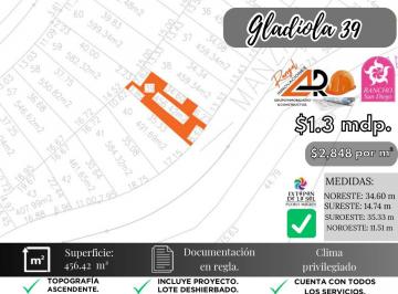 Terreno / Lote , Ixtapan de la Sal · Lote Gladiola 39 Mz Xvi en La Entrada con Bonita Vista y Semiplano con Proyecto
