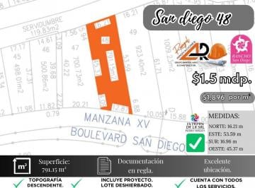 Terreno / Lote , Ixtapan de la Sal · Lote San Diego 48 Mz Xv Vistas Hacia Ixtapan Sobre Boulevard Ubicación Vip