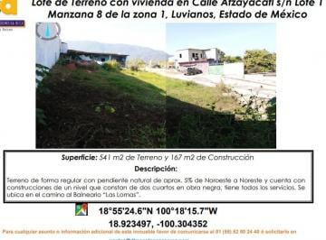 Terreno / Lote , Luvianos · Se Vende Terreno