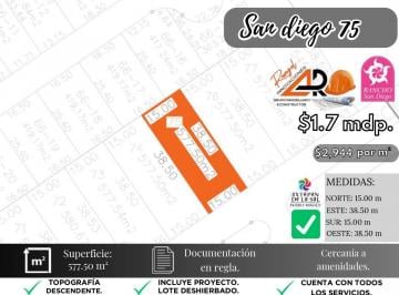 Terreno / Lote , Ixtapan de la Sal · Lote San Diego 75 Mz Xv Fracc Rancho San Diego Edomex en Boulevard con Vista
