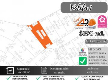 Terreno / Lote , Ixtapan de la Sal · Lote Violeta Lote 34 - 1 Mza Xviii Rancho San Diego con Bonita Vista.
