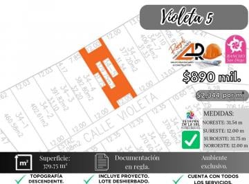 Terreno / Lote , Ixtapan de la Sal · Lote Violeta 5 34 - 5 Mza Xviii Rancho San Diego Ixtapan de La Sal Edomex