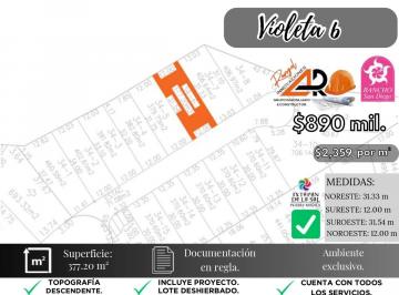 Terreno / Lote , Ixtapan de la Sal · Lote Violeta 34 - 6 Mza Xviii en Rancho San Diego Ixtapan de La Sal Edomex