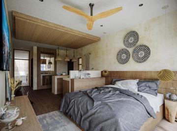Departamento · 50m² · 1 Recámara · Departamento Pre - Venta Mahahual 1 Habitacion Club de Playa