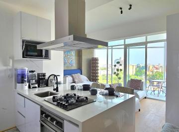 Departamento de 1 habitación, Cuauhtémoc · Departamento Loft Amueblado en Renta Roma Norte Icon Cibeles Terraza Privada Balcón