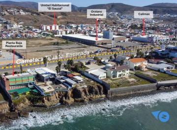 Edificio , Ensenada · E Renta Local Comercial Frente Al Mar en El Sauzal, Ensenada, B. C.
