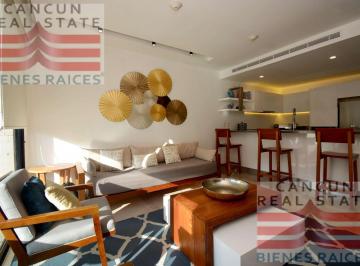 Departamento · 80m² · 1 Recámara · Departamento en Venta, 1 Habitación en Residencial Oceana - Playa del Carmen.