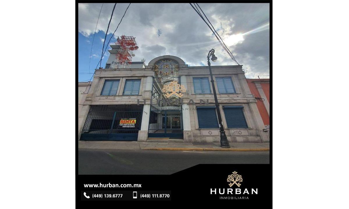 Hurban Renta Céntrico Edificio con Estacionamiento Propio.