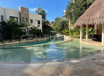 Departamento · 124m² · 3 Recámaras · 1 Estacionamiento · Departamento en Lagunas Ciudad Mayakoba, Planta Baja, 3 Recámaras