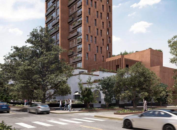 Desarrollo vertical , Guadalajara · Departamentos en Preventa - Torre Kavi - en La Americana