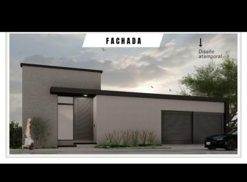 Casa de 3 habitaciones, León · Casa Nueva en Venta de Una Planta en Cañada del Refugio Sur