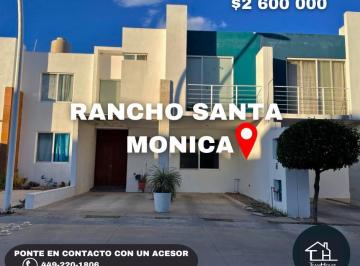 Casa en condominio de 3 habitaciones, Aguascalientes · Casa Venta en Rancho Santa Mónica Al Surponiente en Aguascalientes
