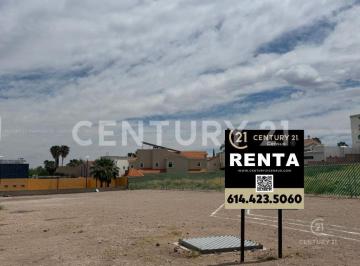 Terreno / Lote · 144m² · Terreno Comercial en Renta en Arcadas, Chihuahua Chih.