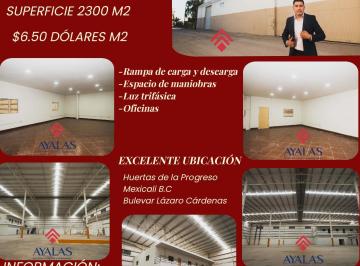 Bodega comercial , Mexicali · ️ Bodega en Renta ️ ️superficie 2300 m² ️entrega Inmediata $6.50 Dólares m²
