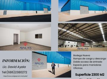 Bodega comercial , Mexicali · ️ Bodega Nueva en Renta ️ ️superficie 2300 m² ️/$6.50 Dólares m²
