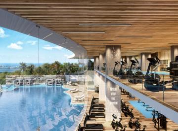 Departamento de 2 habitaciones, Benito Juárez · Departamentos Vista a La Laguna en Espectacular Proyecto Residencial en Cancún