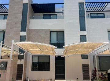 Casa en condominio de 3 habitaciones, Solidaridad · Se Renta Casa Sin Muebles de 3 Rec. en Rsesidencial. Bali Fase 2 | Playa del Carmen