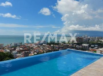 Departamento · 33m² · 1 Recámara · Venta Condominio Altomar Col 5 de Diciembre Rooftop Alberca Vista Mar Puerto Vallarta Cerca del Male