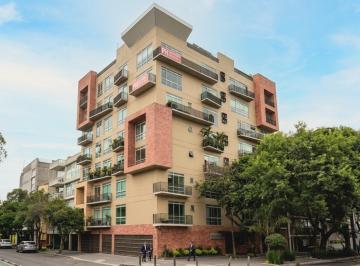 Departamento de 3 habitaciones, Benito Juárez · Penthouse con Balcón Alrededor. Roof Privado. 3 Estacionamientos y Bodega
