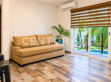 Departamento · 106m² · 2 Recámaras · 1 Estacionamiento · Departamento Amueblado de 2 Recámaras con Terraza y Alberca en Villas Tulum