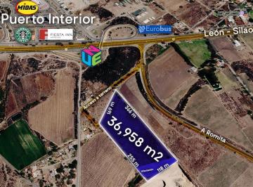 Terreno / Lote · 36958m² · Terreno en Venta Frente a Puerto Interior, Silao