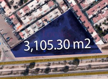 Terreno / Lote · 3105m² · Terreno en Renta Blvd. Timoteo Lozano 3105 m²