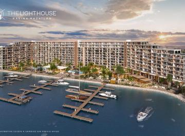 Departamento de 1 habitación, Mazatlán · Preventa, The Lighthouse Condos, Marina Mazatlán!