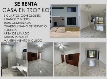 Casa de 3 habitaciones, Tapachula · Rento Casa en Fraccionamiento Privado Residencial Tropiko Al Sur de La Cd