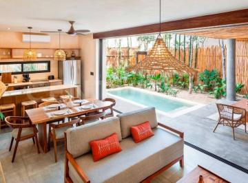 Departamento · 163m² · 2 Recámaras · 1 Estacionamiento · Pre Venta de Departamento Tipo Villa, Átman Village, Tulum, Quintana Roo