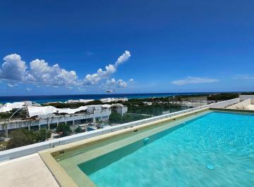 Departamento de 1 habitación, Solidaridad · Departamento con Vista Al Mar, Alberca, Rooftop, Gym, Centro, Playa del Carmen