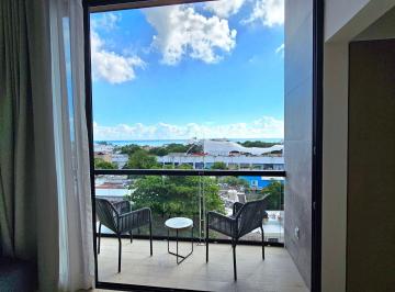 Departamento de 1 habitación, Solidaridad · Departamento con Vista Al Mar, Alberca, Rooftop, Gym, Centro, Playa del Carmen