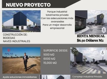 Bodega comercial , Mexicali · Bodegas & Naves Industriales en Renta Nuevo Proyecto Industrial en Construccion