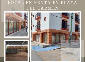 Local comercial · 140m² · Local Comercial en Renta Zona Centro Playa del Carmen