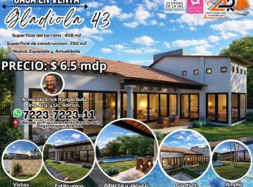 Casa de 3 habitaciones, Ixtapan de la Sal · Casa Gladiola 43 Nueva, Amueblada, Equipada con Alberca Climatizada y Jardín en Rancho San Diego.