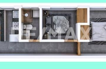 Departamento · 34m² · 2 Recámaras · 1 Estacionamiento · Departamento en Venta, Centro de Cdmx - (4)