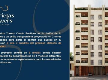 Departamento de 2 habitaciones, Mazatlán · Departamento en Venta en Mazatlán, a Unas Cuadras del Malecón