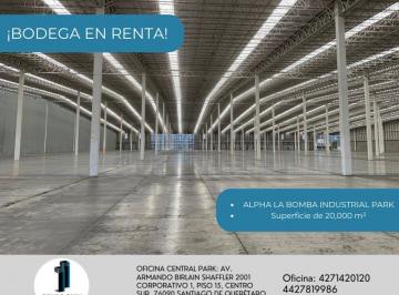 Nave industrial , El Marqués · Nave Desde 3,000 m² en Parque Industrial La Bomba Queretaro