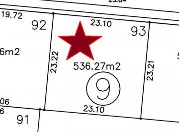 Terreno / Lote · 536m² · Vista Bella, Terreno en Venta de 536.27 m²