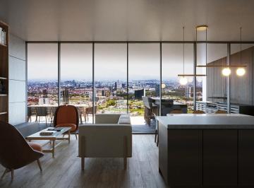 Departamento · 124m² · 2 Recámaras · 2 Estacionamientos · Departamentos de Lujo en Venta Torres Sadro Lomas de Angelópolis