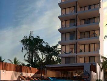 Departamento · 185m² · 4 Recámaras · 2 Estacionamientos · Departamento en Venta Frente Al Mar en Chelem